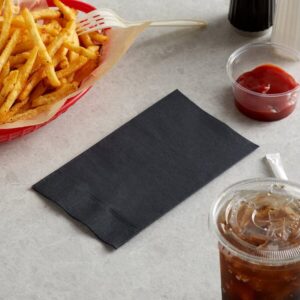 Amer Care Royal 2 Ply Dinner Napkin 15×17 Blk