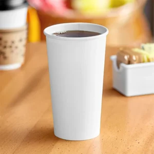 Dart Solo 20 oz White Paper Hot Cup