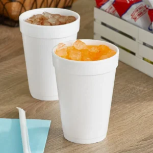 Dart 14 oz Foam Cup White