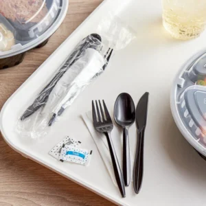 Empress 6 pc Heavy Weight Cutlery Black