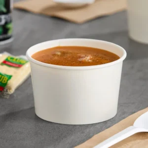 Ecopax 8 oz Paper Soup Cup