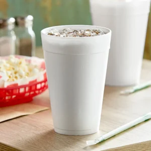 Dart 32 oz. White Foam Cup