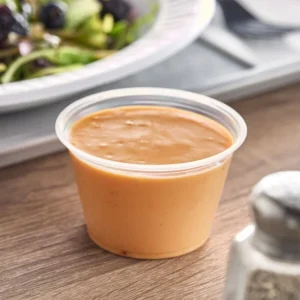 Dart 4 oz. Clear Plastic Souffle / Portion Cup
