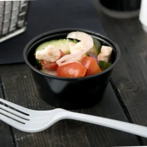 Dart 3.25 oz Souffle Cup Blk