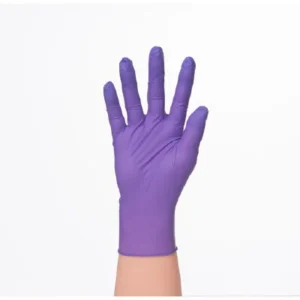 Sritrang Medium Nitrile Exam Gloves Purple